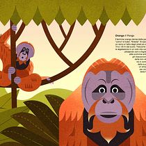 My project for course: Wildlife Illustration for Children's Books. Un progetto di Illustrazione vettoriale, Illustrazione digitale e Illustrazione infantile di Simone De Rosa - 12.07.2022