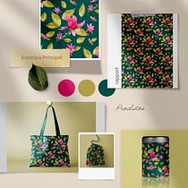 Meu projeto do curso: Criação de marca com seus próprios patterns. Ilustração tradicional, Br, ing e Identidade, Design gráfico, Pattern Design, Design de moda e Ilustração botânica projeto de Lilian Silva Fernandes - 12.07.2022