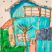 Mi proyecto del curso: Dibujo arquitectónico expresivo con marcadores de colores. Sketching, Drawing, Architectural Illustration, Sketchbook & Ink Illustration project by nacho4bg - 07.12.2022