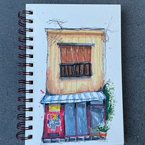 My project for course: Expressive Architectural Sketching with Colored Markers. Sketching, Drawing, Architectural Illustration, Sketchbook & Ink Illustration project by jackcrane05 - 07.13.2022