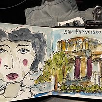 My project for course: Artistic Watercolor Sketching: Dare to Express Your Ideas. Traditional illustration, Sketching, Creativit, Drawing, Watercolor Painting, and Sketchbook project by cmbalen - 07.13.2022