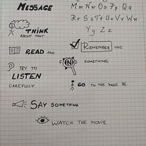 Mój projekt z kursu: Sketchnoting: rysunek jako środek komunikacji. Un projet de Illustration traditionnelle, Conseil créatif, Lettering, Créativité, Dessin, Gestion de portefeuille, Communication, Lettering manuel , et Esquisse  de Maria Miedzwiecka - 13.07.2022