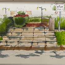 My project for course: Expressive Architectural Sketching with Colored Markers. Sketching, Drawing, Architectural Illustration, Sketchbook & Ink Illustration project by Jay-R Patron - 07.11.2022
