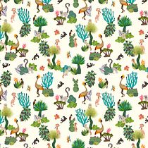Illustrations pour la réalisation d'un motif inspiré de la faune et la flore. Un progetto di Illustrazione tradizionale, Pattern design, Disegno, Illustrazione digitale e Illustrazione botanica di Stéphanie Bourdel - 13.07.2022
