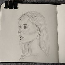 Mi proyecto del curso: Sketchbook de retrato: explora el rostro humano Ein Projekt aus dem Bereich Skizzenentwurf, Zeichnung, Porträtzeichnung, Artistische Zeichnung und Sketchbook von Bárbara Rivera - 06.07.2022