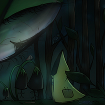My project for course: Atmospheric Scenes in Procreate: Paint with Color and Light. Ilustração digital e Ilustração tradicional projeto de AlBaraa Alsubhi - 14.07.2022