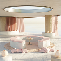 Mi proyecto del curso: ArchViz de interiores: crea diseños 3D surrealistas con Blender. Arquitetura, Arquitetura de interiores, Arquitetura digital, e Visualização arquitetônica projeto de Alexander García - 13.07.2022