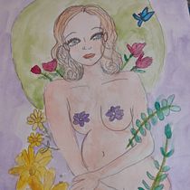 Mi proyecto del curso: Ilustración de cuento de hadas con acuarelas. Ilustração tradicional, Pintura, Desenho, Ilustração digital, e Pintura em aquarela projeto de Cris Sales - 14.07.2022
