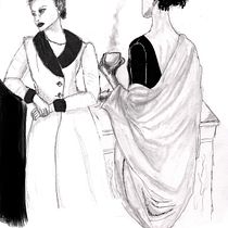 My project for course: Character Drawing from Scratch: Capture Faces and Figures. Projekt z dziedziny Trad, c, jna ilustracja, Projektowanie postaci, R, sunek ołówkiem,  R i sunek użytkownika eluned_eleven - 14.07.2022