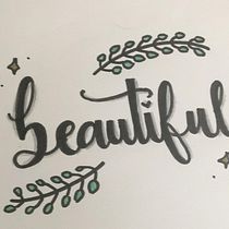 Mi proyecto del curso: Lettering creativo: dibuja palabras con estilo. Lettering, H, and Lettering project by quiro_diet - 07.14.2022