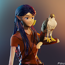 Mi proyecto del curso: Creación de personajes: del 2D al 3D Ein Projekt aus dem Bereich 3D, Design von Figuren, Design von 3-D-Figuren und 3-D-Design von Paula Boada - 25.06.2022