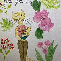Création d’aquarelles délicates pour l’illustration narrative. Un projet de Illustration traditionnelle, Aquarelle et Illustration jeunesse de Prisca De Groote - 20.02.2023