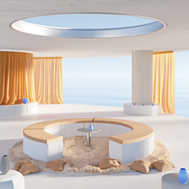 My project for course: Interior ArchViz: Create Surreal 3D Designs with Blender(after tutorials). Arquitetura, Arquitetura de interiores, Arquitetura digital, e Visualização arquitetônica projeto de Cojocaru Sebastian - 13.07.2022