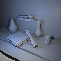 Mi proyecto del curso: Modelado cartoon de bodegones con Maya. Projekt z dziedziny 3D,  Modelowanie 3D i  Projektowanie 3D użytkownika Maximiliano Sarlija - 09.07.2022