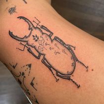 My project for course: Blackwork Tattoo Techniques with Fine Lines. Un progetto di Design di tatuaggi di hannahhirsekorn - 14.07.2022