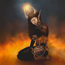 My project for course: Digital Character Painting with Procreate Ein Projekt aus dem Bereich Traditionelle Illustration, Design von Figuren und Digitale Illustration von Eda Buyuk - 14.07.2022