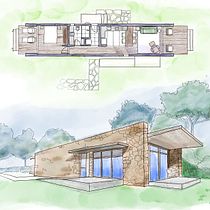 Mi proyecto del curso: Ilustración arquitectónica a mano alzada. Un projet de Architecture, Dessin au cra, on et Illustration architecturale de benavidesesteban436 - 14.07.2022