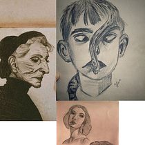 My project for course: Portrait Sketchbooking: Explore the Human Face Ein Projekt aus dem Bereich Skizzenentwurf, Zeichnung, Porträtzeichnung, Artistische Zeichnung und Sketchbook von Ma'Ria Az Ka'a - 15.07.2022