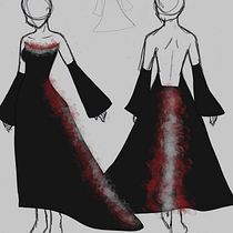 colección cóctel 1. Een project van  Modeontwerp van nikitaynikita25 - 15.07.2022