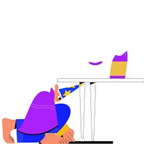 Mi proyecto del curso: Animación dinámica con ilustraciones 2D y 3D. Un projet de Illustration traditionnelle, 3D, Animation 2D, Animation 3D et Illustration numérique de Steven Tapiero - 13.07.2022