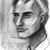 Mon projet du cours : Portrait artistique au fusain : créez des ambiances. Ilustração tradicional, Artes plásticas, Desenho, Desenho de retrato, Desenho realista, e Desenho artístico projeto de lawrence_auteur - 15.07.2022