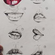 Mi proyecto del curso: Sketchbook de retrato: explora el rostro humano Ein Projekt aus dem Bereich Skizzenentwurf, Zeichnung, Porträtzeichnung, Artistische Zeichnung und Sketchbook von AlexaNdra Landeo - 15.07.2022