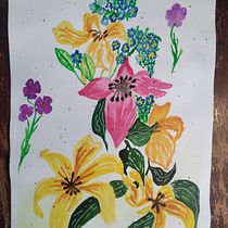 My project for Flowers akvarel. Ilustração botânica projeto de jakamej - 15.07.2022