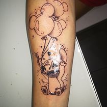 Il mio progetto del corso: Tatuaggio botanico con puntinismo. Un progetto di Illustrazione tradizionale, Design di tatuaggi e Illustrazione botanica di Desirèe Puglisi - 15.07.2022