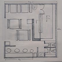 Mi proyecto del curso: Introducción al dibujo arquitectónico a mano alzada. Projekt z dziedziny  Architektura,  R i sunek architektoniczn użytkownika Andres Santiago Sua Ospina - 15.07.2022