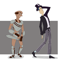 Mi proyecto del curso: Introducción al diseño de personajes para animación y videojuegos Ein Projekt aus dem Bereich Traditionelle Illustration, Animation, Design von Figuren, Videospiele und Design für Videospiele von Oscar Daniel Ordaz Ayala - 15.07.2022