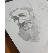 My project for course: Fundamentals of Portrait Drawing with Pencil. Projekt z dziedziny  Sztuki piękne, R, sunek ołówkiem,  R, sunek, R, sunek realist, czn,  R, sunek art, st i czn użytkownika Ann Awayan - 16.07.2022