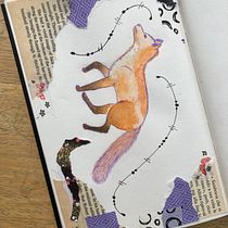 My project for course: Animal Illustration: Capturing Wildlife in a Sketchbook. Traditional illustration, Collage, Sketchbook, and Naturalistic Illustration project by per_federica_1 - 07.16.2022