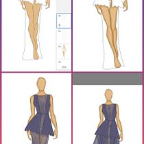 Mi proyecto del curso: Ilustración de bocetos de moda. Een project van Traditionele illustratie,  Schetsen,  Modeontwerp, Digitale tekening y Mode-illustratie van Daniela García - 16.07.2022