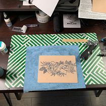 Mi proyecto del curso: Tatuaje botánico con puntillismo. Un progetto di Illustrazione tradizionale, Design di tatuaggi e Illustrazione botanica di Alex Loaiza - 17.07.2022