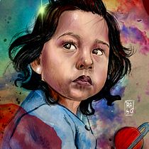 Mi proyecto del curso: Retrato ilustrado con Procreate. Ilustração tradicional, Ilustração vetorial, Ilustração digital, e Desenho de retrato projeto de Armando Gonzalez - 17.07.2022