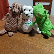 Mi proyecto del curso: Crochet: crea y transforma tus amigurumis. Arts, Crafts, To, Design, Fiber Arts, DIY, Crochet, Amigurumi, and Textile Design project by franciscagodoy.a - 07.17.2022