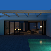 Mi proyecto del curso: Visualización arquitectónica con V-Ray para SketchUp. Un proyecto de Arquitectura, Arquitectura interior, Arquitectura digital y Visualización arquitectónica de Juan Armando Nerio Garza - 17.07.2022