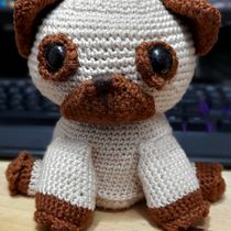 Peluchito en crochet Ein Projekt aus dem Bereich H, werk, Spielzeugdesign, Weben, DIY, Crochet, Amigurumi und Textildesign von Ariel David Herrera Ahumada - 17.07.2022