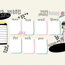 My project for course: Creative Bullet Journal: Planning and Creativity . Traditional illustration, Lettering, Drawing, H, Lettering, Management, and Productivit project by pomellarr - 08.13.2022