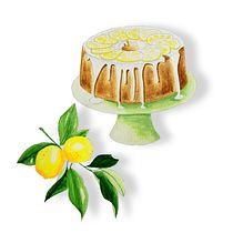 My project for course:  Flavorful Food Illustration with Watercolor. Projekt z dziedziny Trad, c, jna ilustracja,  Sztuki piękne,  Malarstwo i Malowanie akwarelą użytkownika Sumaya Alhammadi - 19.07.2022
