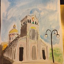 Mi proyecto del curso: Dibujo arquitectónico con acuarela y tinta. Sketching, Drawing, Watercolor Painting, Architectural Illustration, Sketchbook & Ink Illustration project by pablochapab - 07.17.2022