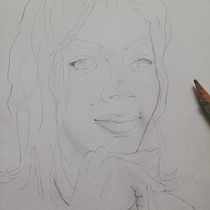 Mi proyecto del curso: Retrato ilustrado en acuarela. Un projet de Illustration traditionnelle, Beaux Arts, Peinture, Dessin, Aquarelle, Dessin de portrait , et Dessin artistique de lor Rios - 17.07.2022