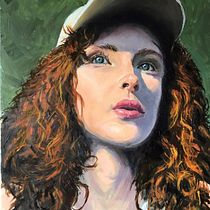 My project for course: Contemporary Oil Portraiture Ein Projekt aus dem Bereich Traditionelle Illustration, Bildende Künste, Malerei und Ölmalerei von Luis Lopez - 17.06.2022
