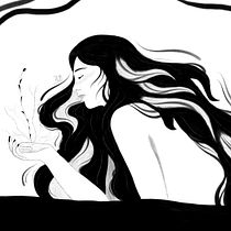 Mi proyecto del curso: Técnicas de dibujo tradicional con Procreate. Projekt z dziedziny Trad, c, jna ilustracja,  R, sunek, Ilustracja c, frowa, Portret, R, sunek c i frow użytkownika Belén Marugán - 18.07.2022