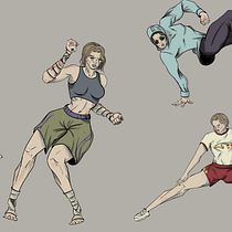 Proyecto de personaje: Emma. Character Design, Sketching, Drawing, Stor, telling, Stor, board, Artistic Drawing, and Narrative project by Juan Ignacio Ojeda Arisi - 07.14.2022