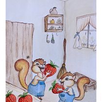 Mi proyecto del curso: Creación de personajes animales en acuarela para libros infantiles. Traditional illustration, Fine Arts, Painting, Drawing, Watercolor Painting, Children's Illustration, and Narrative project by Miriam JT - 07.18.2022
