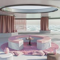 Mi proyecto del curso: ArchViz de interiores: crea diseños 3D surrealistas con Blender. Arquitetura, Arquitetura de interiores, Arquitetura digital, e Visualização arquitetônica projeto de Oscar Andrés Marchant Zambrano - 18.07.2022