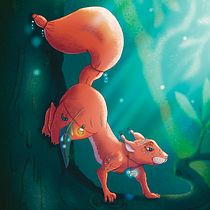 My project for course: Illustrating Fantastical Animals with Procreate. Traditional illustration, Character Design, Drawing, Digital Illustration, Stor, telling, and Narrative project by Eduard Baidinger - 07.19.2022