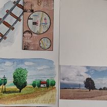 Meu projeto do curso: Caderno de viagem em aquarela. Traditional illustration, Watercolor Painting, Architectural Illustration, and Sketchbook project by elainecristinaoc - 07.19.2022