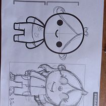 My project for course: Design of Kawaii-Style Characters. Design, Traditional illustration, Character Design, Vector Illustration, and Manga project by Amber Myburgh - 07.19.2022
